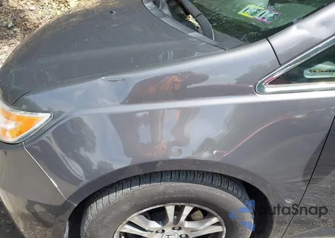 2013 Honda Odyssey Ex-L из США, поврежденный, VIN 5FNRL5H64DB041999